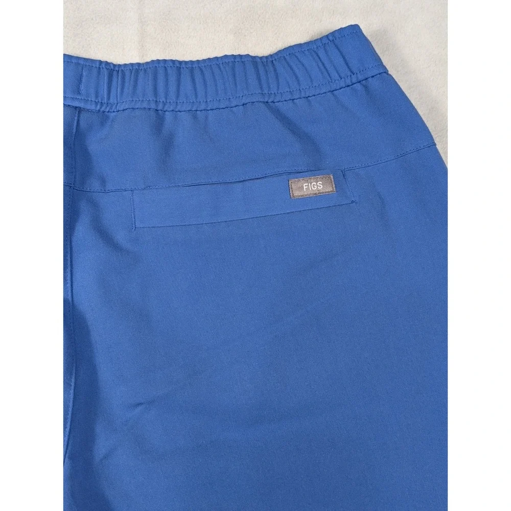 Figs Tansen Jogger Style Mens Scrub Pants Ceil Blue Size Medium/Small